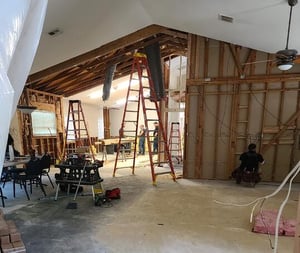 clubhouse under construction